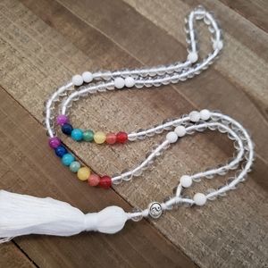 108 Bead Handmade Knotted Japa Mala with tassel